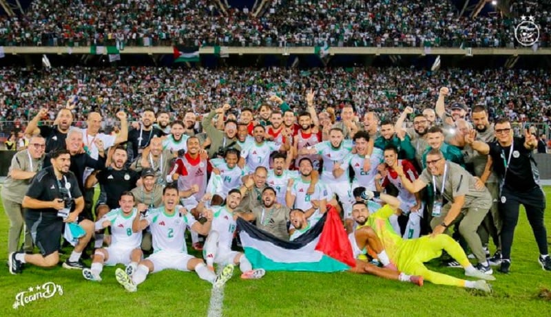 Resmi! Timnas Aljazair Negara ke-20 yang Lolos Piala Dunia 2026