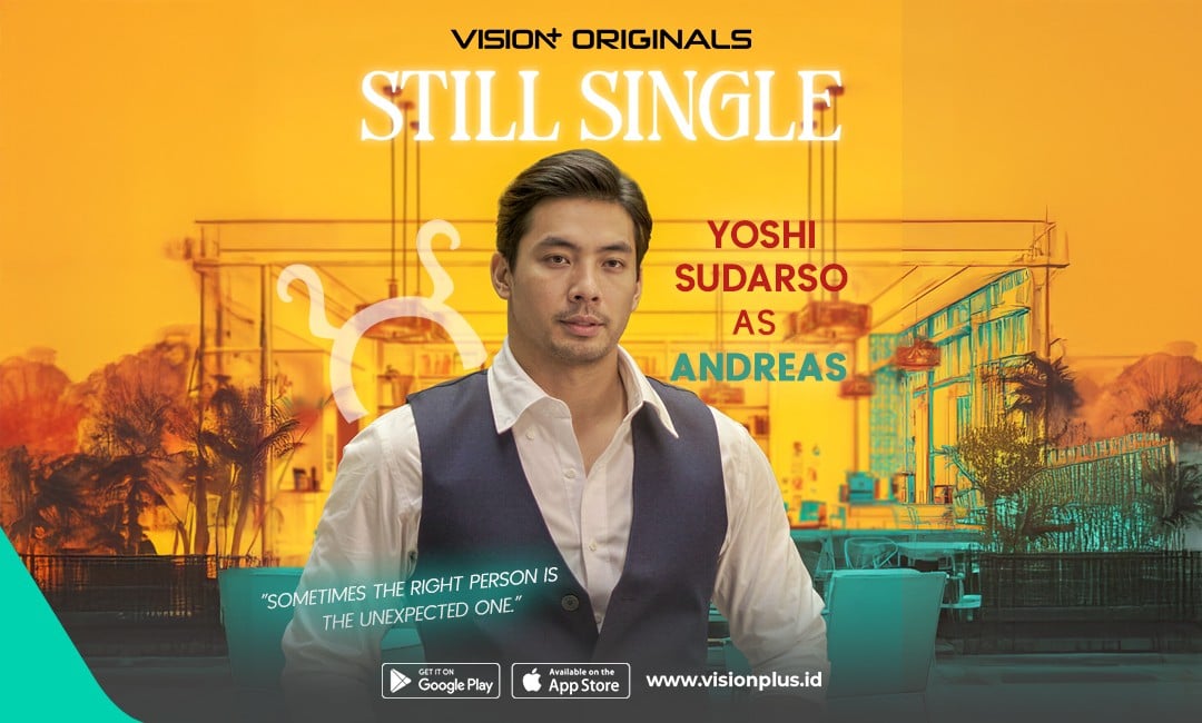 Yoshi Sudarso Perankan Andreas di Series Still Single, Pria Romantis Penuh Pesona 