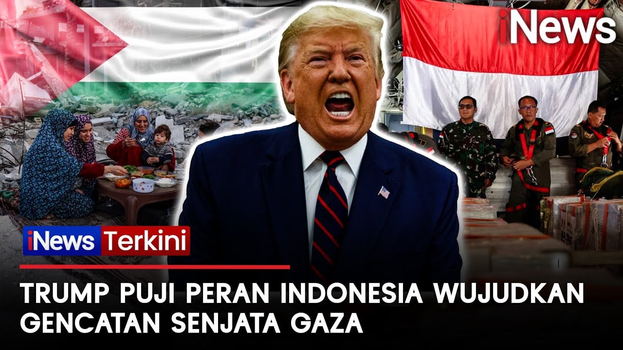 Detik-Detik Trump Puji Indonesia Fantastis usai Gencatan Senjata Gaza Tercapai