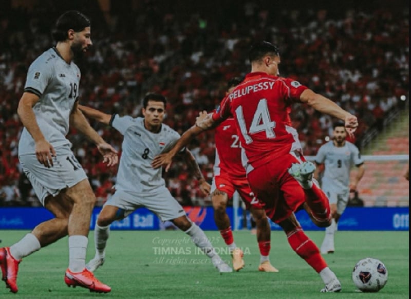 Hasil Timnas Indonesia Vs Irak: Gawang Garuda Dirobek Pemain Didikan MU, Skor 0-1