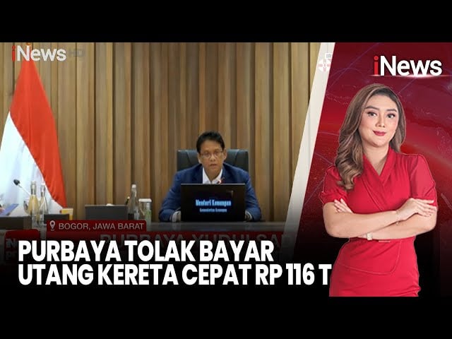 Menkeu Purbaya Tolak Utang Kereta Cepat Whoosh Ditanggung APBN, Minta Dikelola oleh Danantara