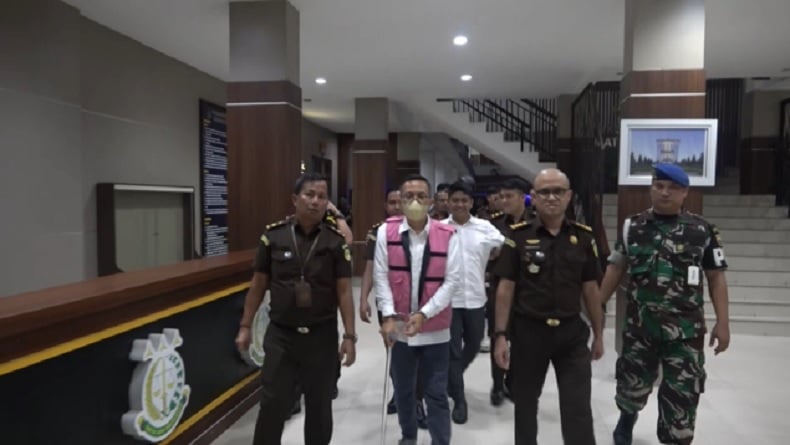 Ditetapkan Tersangka Korupsi Pengadaan Kapal Tunda, RS Ditahan di Rutan Tanjung Gusta Medan