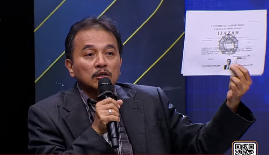 Roy Suryo Yakin Ijazah Jokowi Palsu, Ini 3 Alasannya