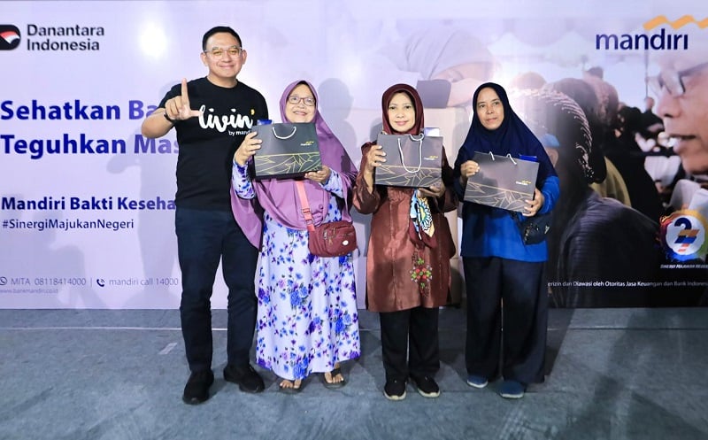 Mandiri Bakti Kesehatan Sasar 7.000 Penerima Manfaat di 12 Wilayah Indonesia