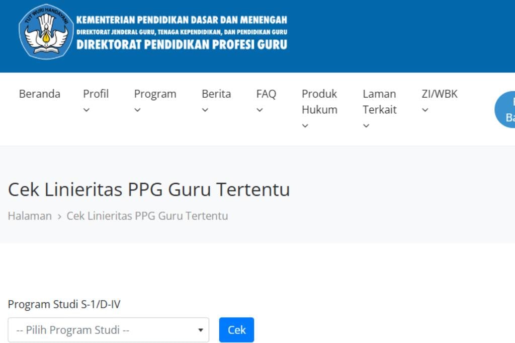 Cek Linieritas PPG Calon Guru 2025 Dibuka! Ini Cara Cepat Tahu Jurusanmu Sesuai atau Tidak