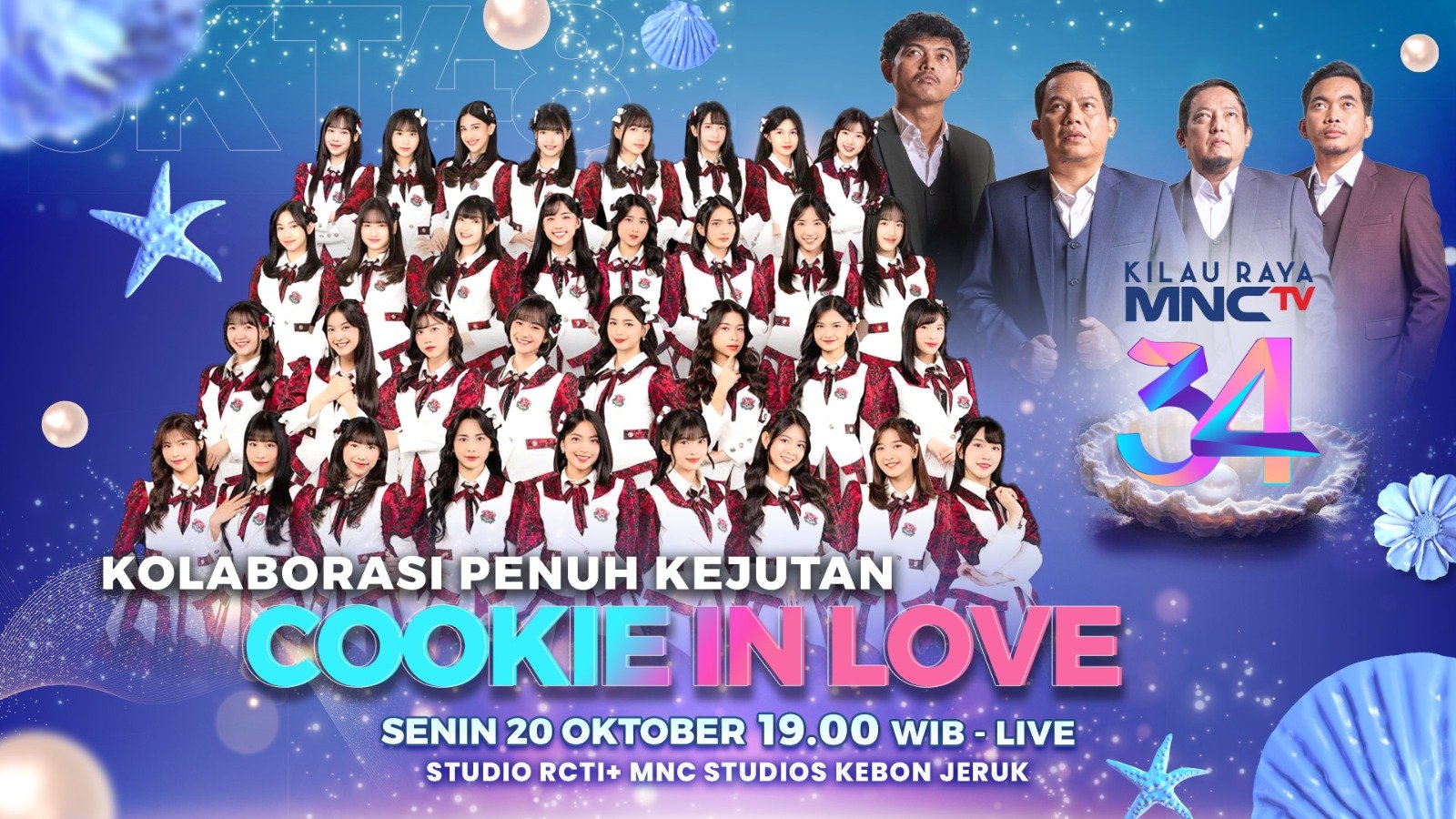 Mega Stars Pop Idol dan Master of Melayu Siap Ramaikan Malam Puncak Kilau Raya 34 MNCTV