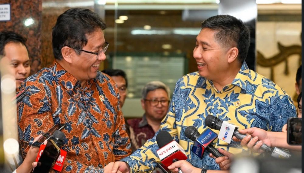 Kelakar Menkeu Purbaya soal Ruang Kerja Maruarar: Gede Gini, Nggak Adil Dia