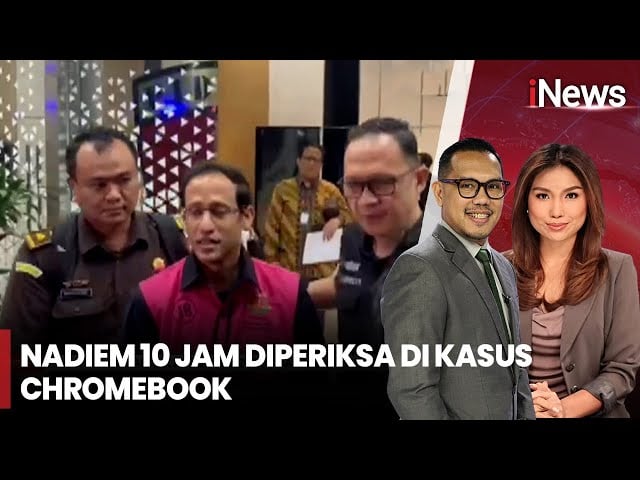 10 Jam Diperiksa Kejagung Sebagai Tersangka Korupsi Chromebook, Nadiem Makarim: Kebenaran akan Terbuka  