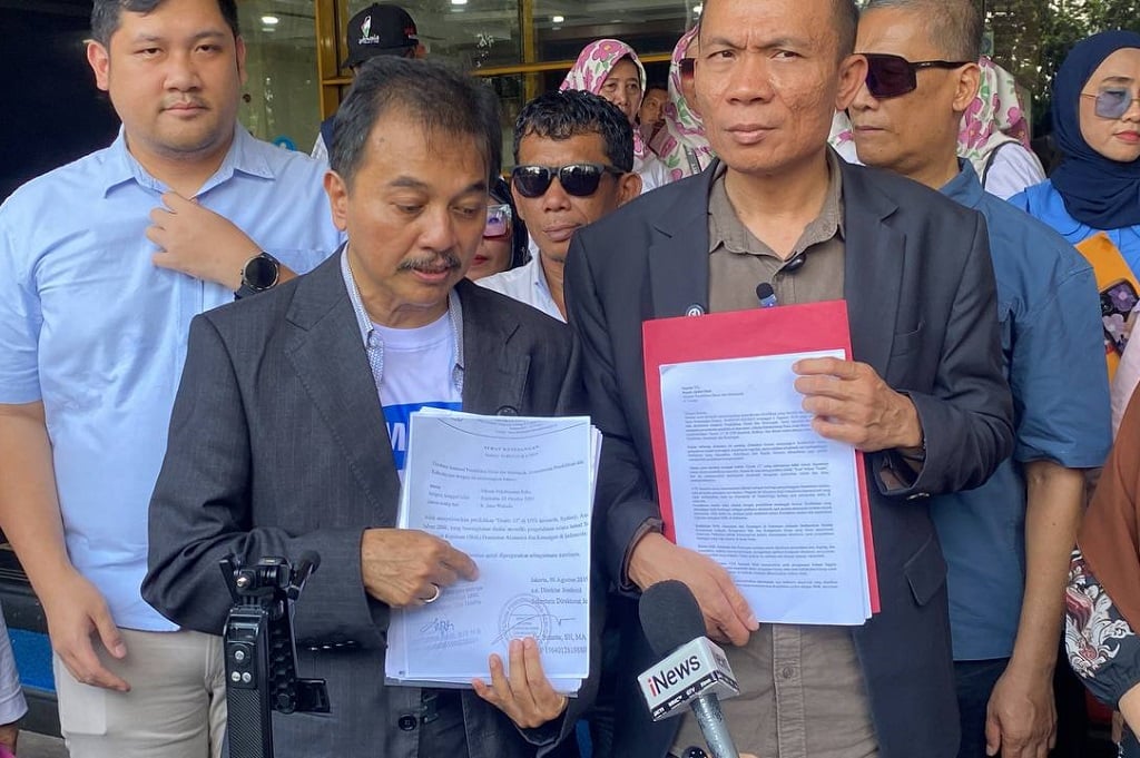 Geruduk Kemendikdasmen, Roy Suryo cs Sempat Tak Diperbolehkan Masuk