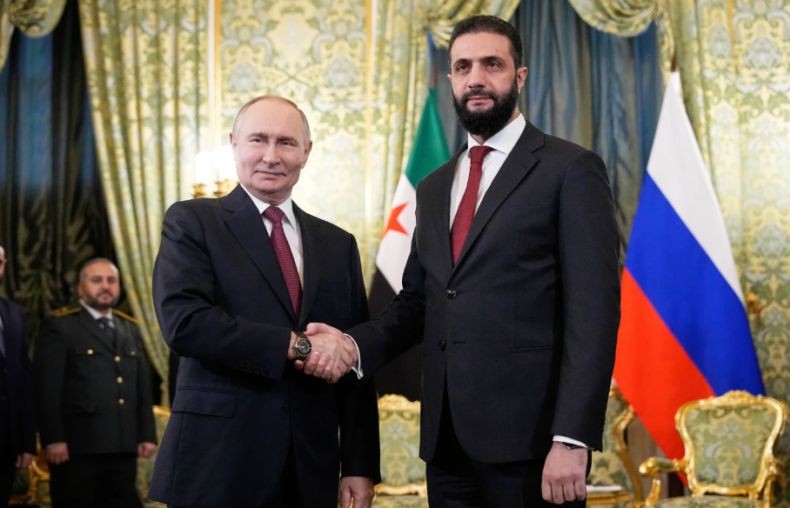 Presiden Suriah Ahmad Al Sharaa Bertemu Putin di Moskow, Bahas Nasib Bashar Al Assad?