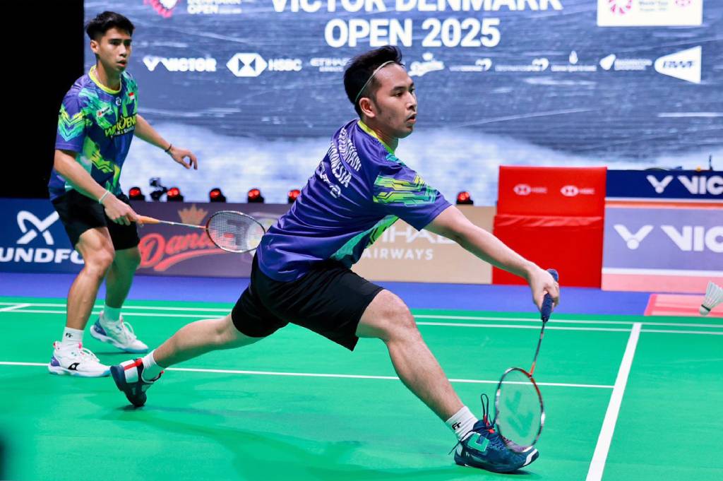 Hasil Denmark Open 2025: Sabar/Reza Kena Comeback, Disingkirkan Duo China di 16 Besar