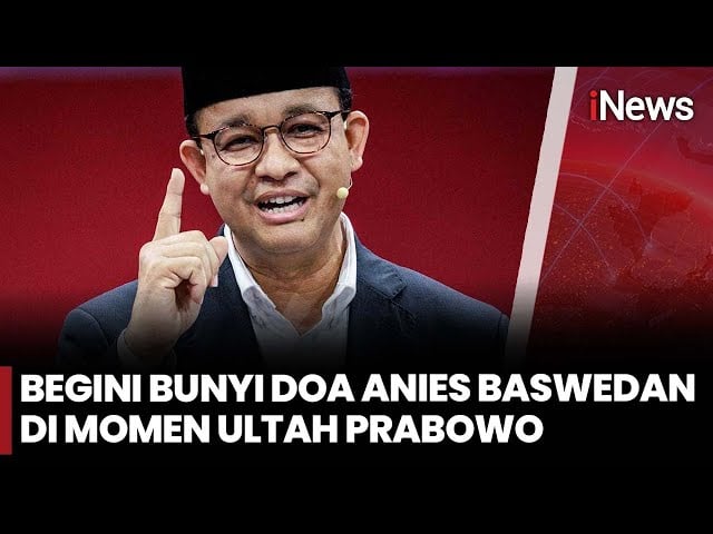 Anies Baswedan Ucapkan Selamat Ulang Tahun untuk Presiden Prabowo Subianto