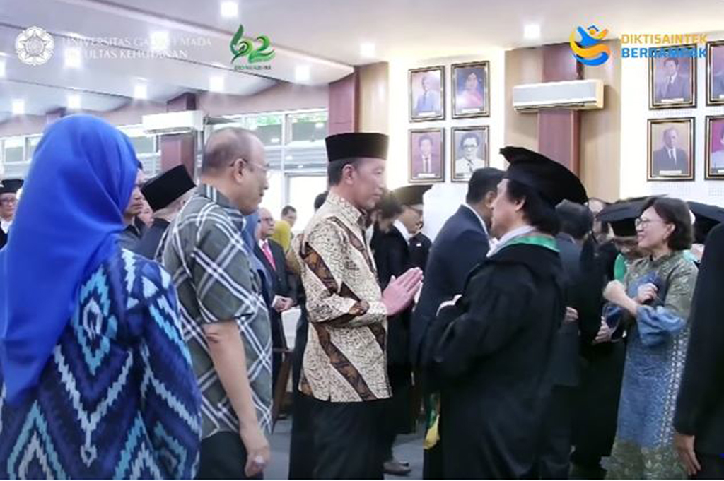 Jokowi Ungkap Alasan Datang Dies Natalis Fakultas Kehutanan UGM, Ternyata karena Ini