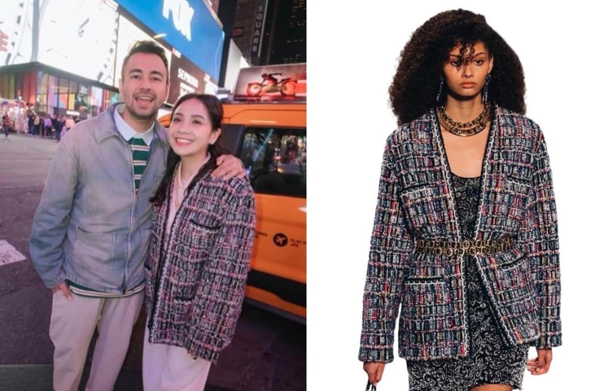 Heboh! Nagita Slavina Pakai Jaket Seharga Rumah saat Liburan di New York