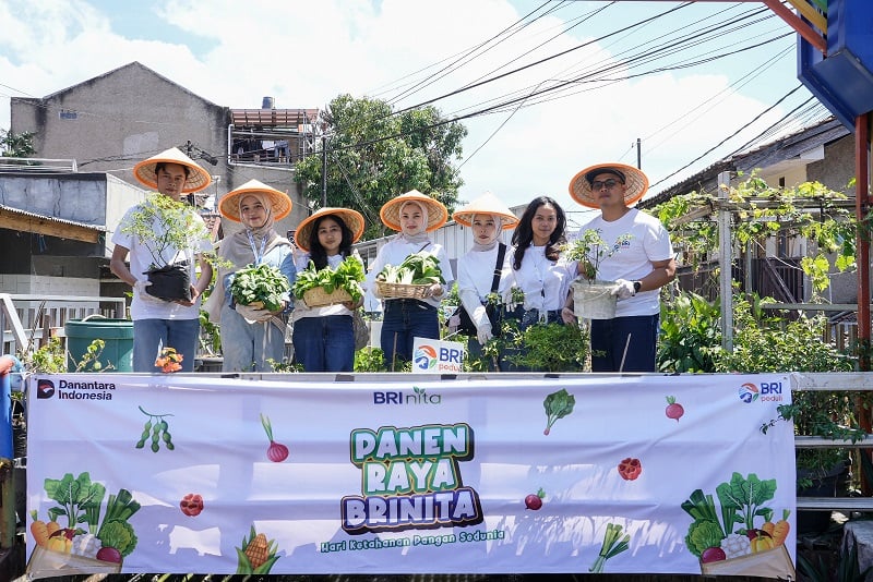 Hari Pangan Sedunia, BRI Peduli Dukung Ketahanan Pangan lewat Program BRInita