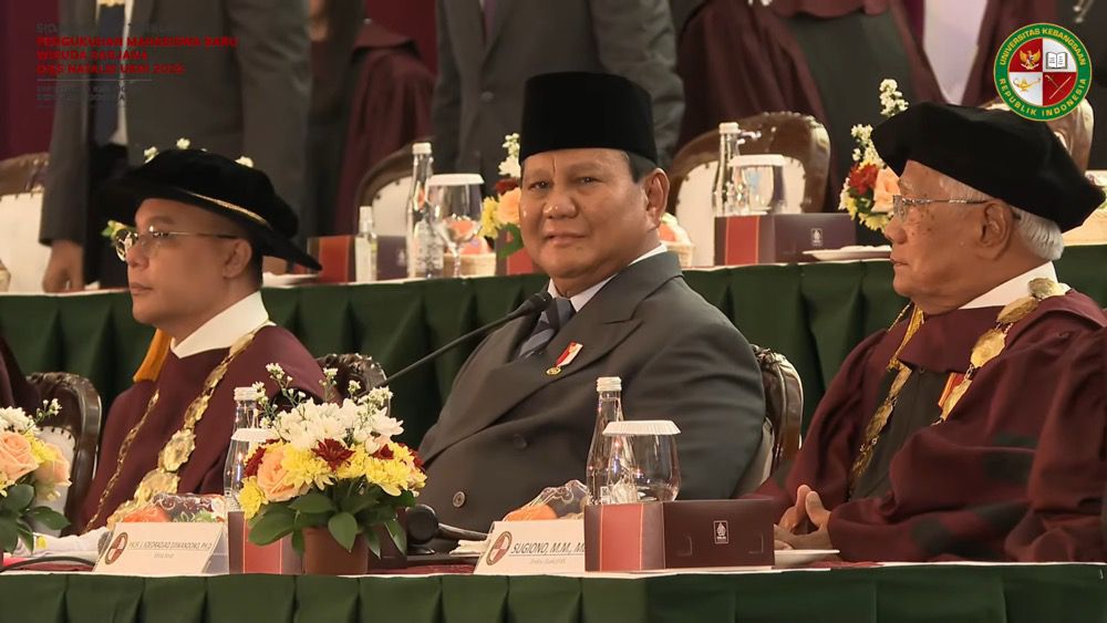 Prabowo Hadiri Sidang Senat Universitas Kebangsaan di Bandung Hari Ini