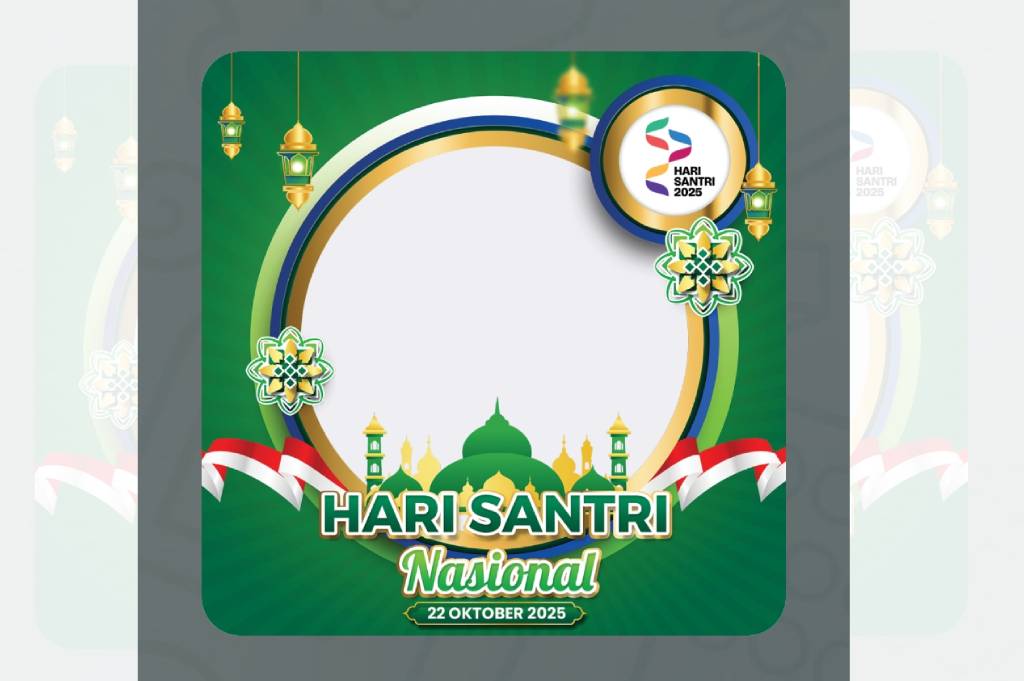 10 Link Twibbon Hari Santri 2025 Terbaru dan Keren untuk Dipakai di Media Sosial