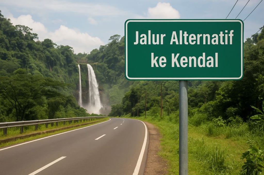 3 Jalur Alternatif ke Kendal, Rute Fleksibel dan Pilihan Pemandangan Indah