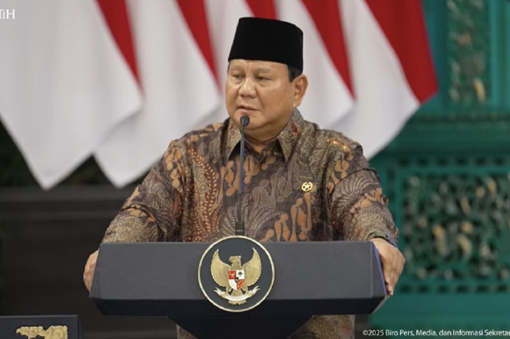 Prabowo: Kita Masih Kurang Pandai Kelola Air, Kadang-kadang Jadi Banjir