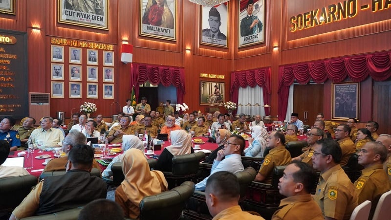 Perkuat MCP dan SPI KPK 2025, Bupati Bogor Dorong Sinergi Perangkat Daerah