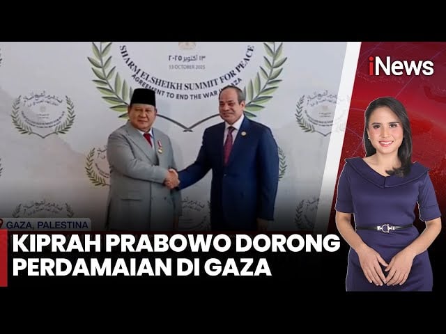 Dua Tahun Serangan Israel ke Gaza, Presiden Prabowo Aktif Dorong Perdamaian dan Solusi Dua Negara