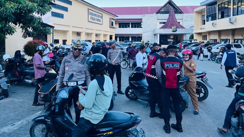 11 Motor Terjaring Operasi Sikat Cartenz II, Diduga Hasil Kejahatan