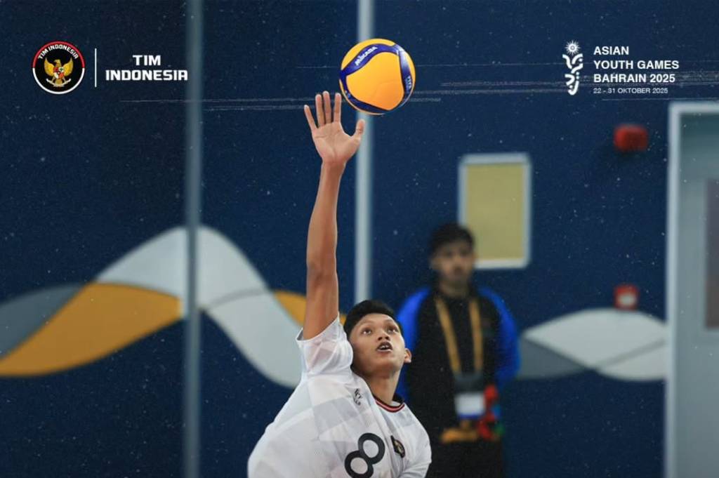 Timnas Voli Putra Indonesia Sikat Taiwan 3-1, Lolos ke Perempatfinal Asian Youth Games 2025