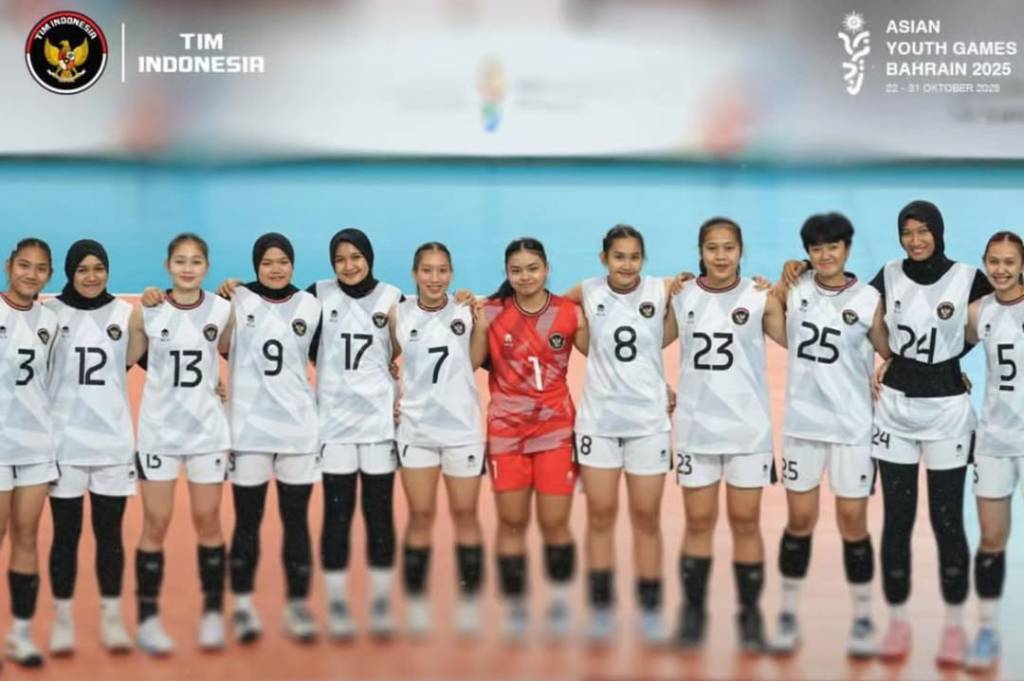 Timnas Voli Putri Indonesia Lolos ke Perempat Final Asian Youth Games 2025