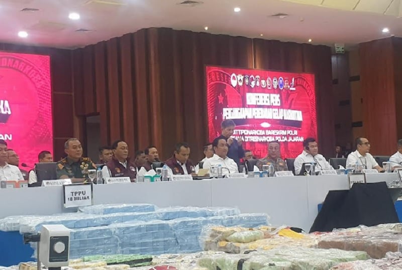 Polri Sita 197,71 Ton Narkoba dan Tangkap 51.763 Tersangka hingga Oktober 2025