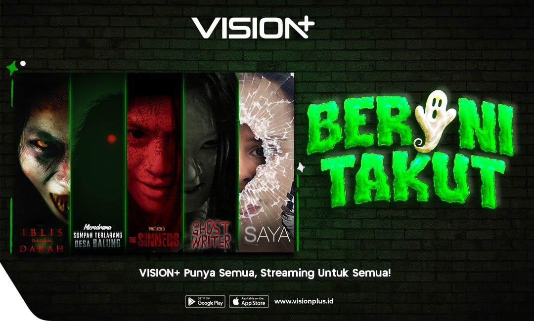 Berani Takut Lewat Deretan Konten Horor Spesial Halloween di VISION+