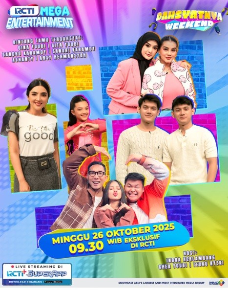 Saksikan Keseruan Dahsyatnya Weekend Bersama Hermansyah Family, Karamoy Twins dan Youbi Sister!