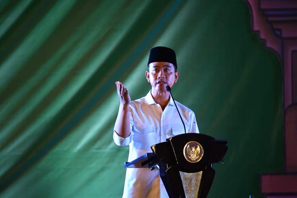 Di Depan Santri, Gibran: Pembentukan Ditjen Pesantren Kado dari Presiden