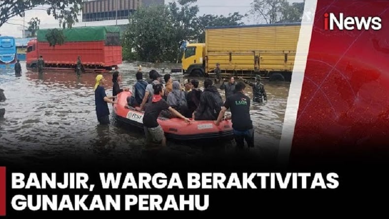 Banjir Terjang Sejumlah Wilayah di Pulau Jawa, Akses Jalan Terputus dan Rumah Nyaris Hanyut