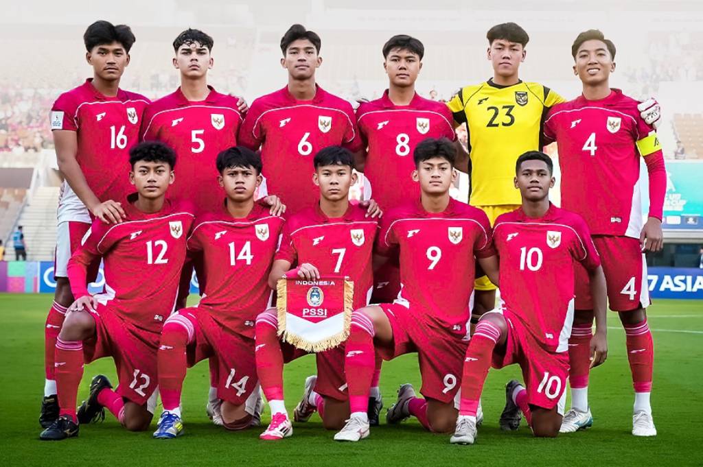 Kena Comeback, Timnas Indonesia U-17 Kalah Tipis dari Paraguay pada Uji Coba Jelang Piala Dunia U-17 2025