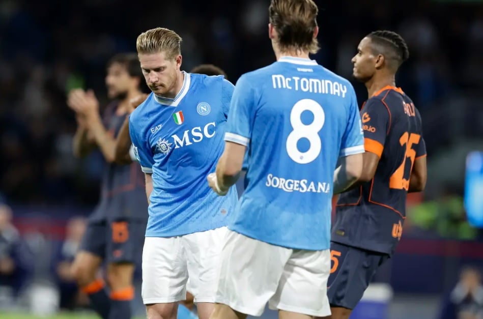 Hasil Lengkap Liga Italia Semalam: Napoli Hajar Inter Milan, De Bruyne Cedera usai Bikin Gol
