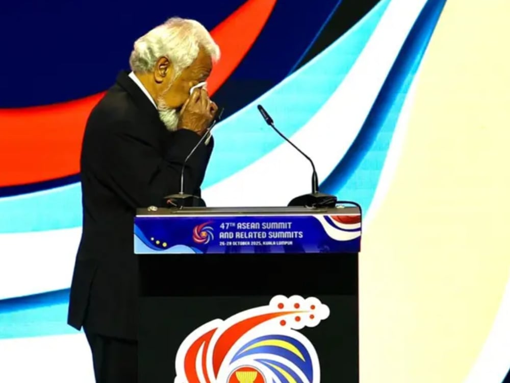 Air Mata Haru Xanana Gusmao dan Delegasi usai Timor Leste jadi Anggota ASEAN