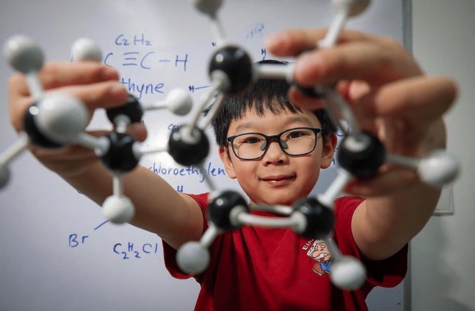 Viral Bocah 7 Tahun Punya IQ 154, Suka Belajar Kimia di NTU Singapura!