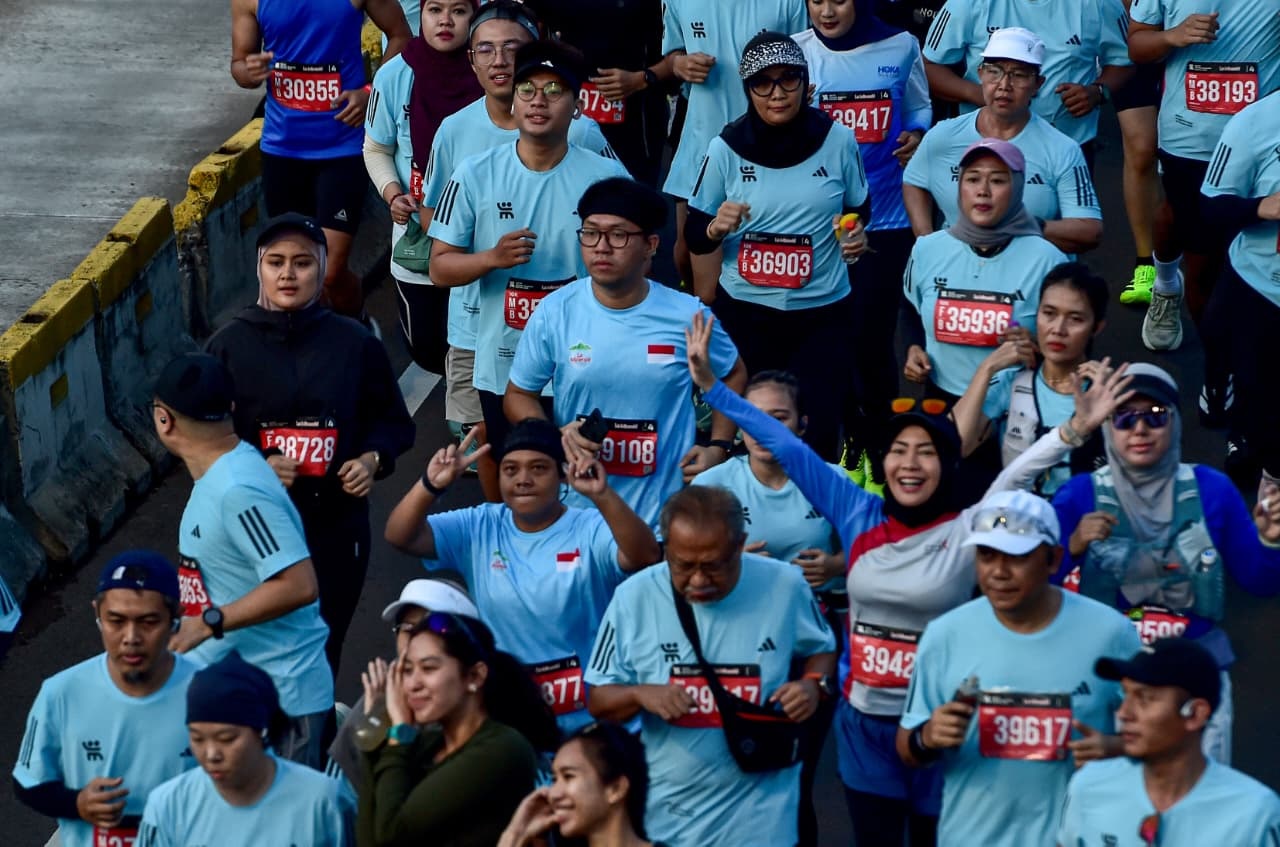 Jakarta Running Festival 2025 Pecahkan Rekor! 27.300 Pelari Ramaikan Event Level Dunia