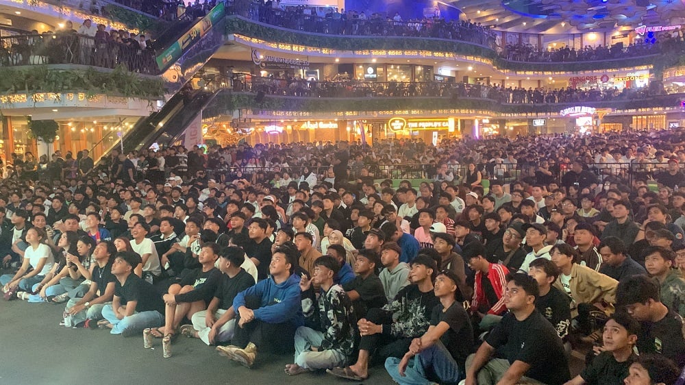 El Clasico Makin Seru! Ribuan Fans Padati Nobar Real Madrid Vs Barcelona Bareng Vision+ dan Indovision di Jakarta