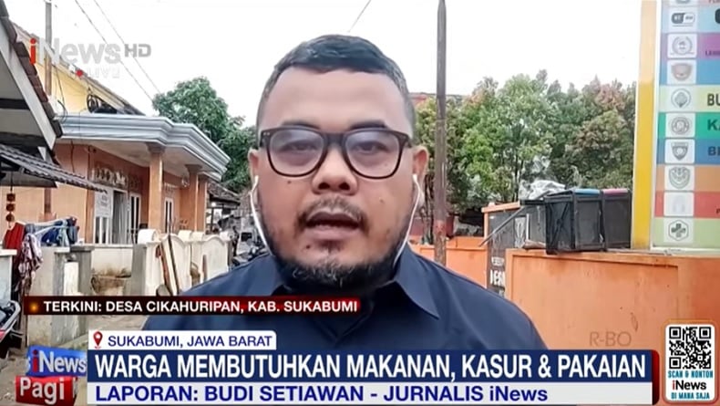 Banjir di Sukabumi Surut, Lumpur Tebal Penuhi Rumah Warga