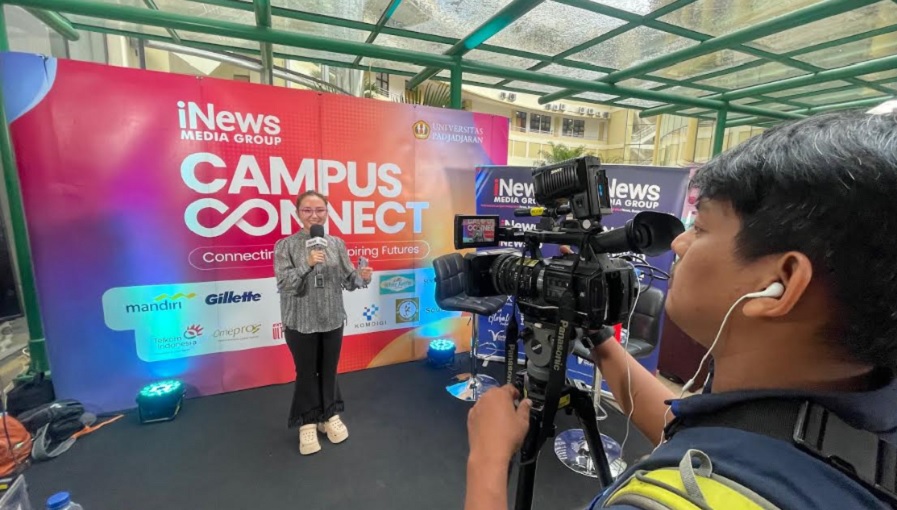 Mahasiswa Unpad Antusias Ikuti iNews Media Group Campus Connect, Tertarik Jadi Reporter
