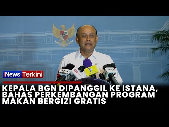 Kepala BGN Laporkan ke Presiden: 39,5 Juta Penerima, 13 Ribu SPPG Aktif di Lapangan!