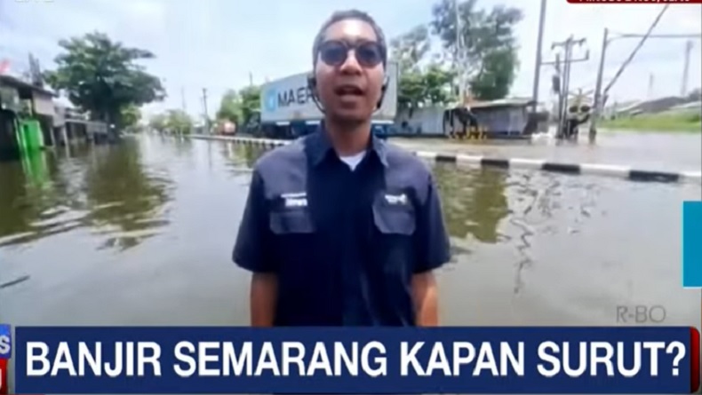 Update Banjir di Semarang, Jalan Raya Kaligawe Hanya Bisa Dilintasi Truk dan Bus