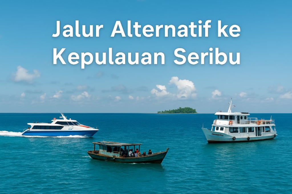 3 Jalur Alternatif ke Kepulauan Seribu, Bebas Pilih Lebih Cepat dan Nyaman