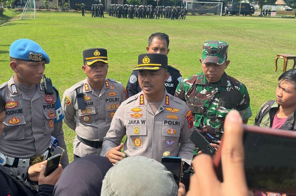 Jelang Paripurna Pemakzulan Bupati Pati, 3.379 Personel TNI-Polri Siaga Kawal Massa Pro-Kontra
