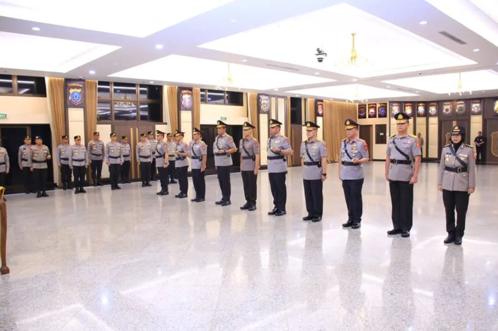 Daftar Lengkap 10 Pati dan Pamen Polri yang Dilantik Kapolri, Salah Satunya Polwan