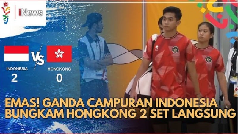 Momen Pramono/Candani Sabet Emas untuk Indonesia di Asian Youth Games 2025 Cabor Bulu Tangkis