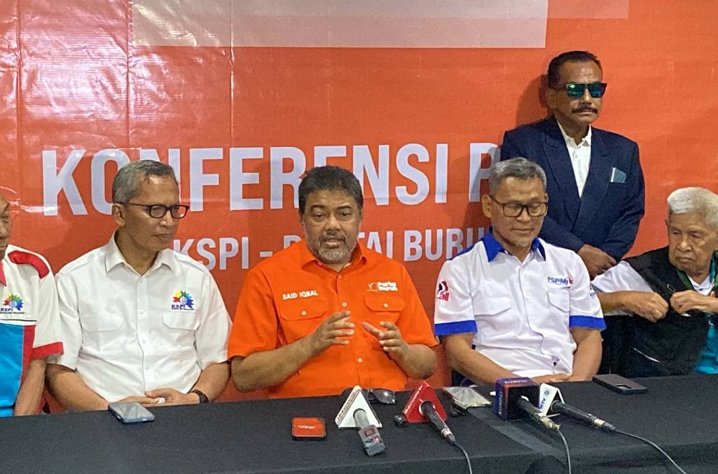 Buruh Konsolidasi Aksi di JCC Senayan, Tuntut Kenaikan Upah Minimal 8,5 Persen