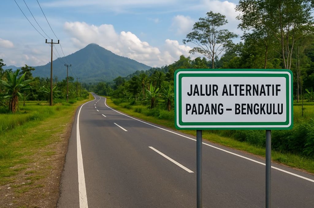 3 Jalur Alternatif Bengkulu-Padang: Pilihan Rute Aman, Hemat Waktu dan Minim Macet