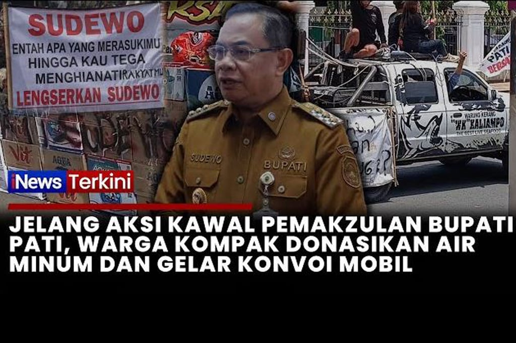 Jelang Sidang Pemakzulan Bupati Pati, Logistik Terus Mengalir Tanpa Dikomandoi